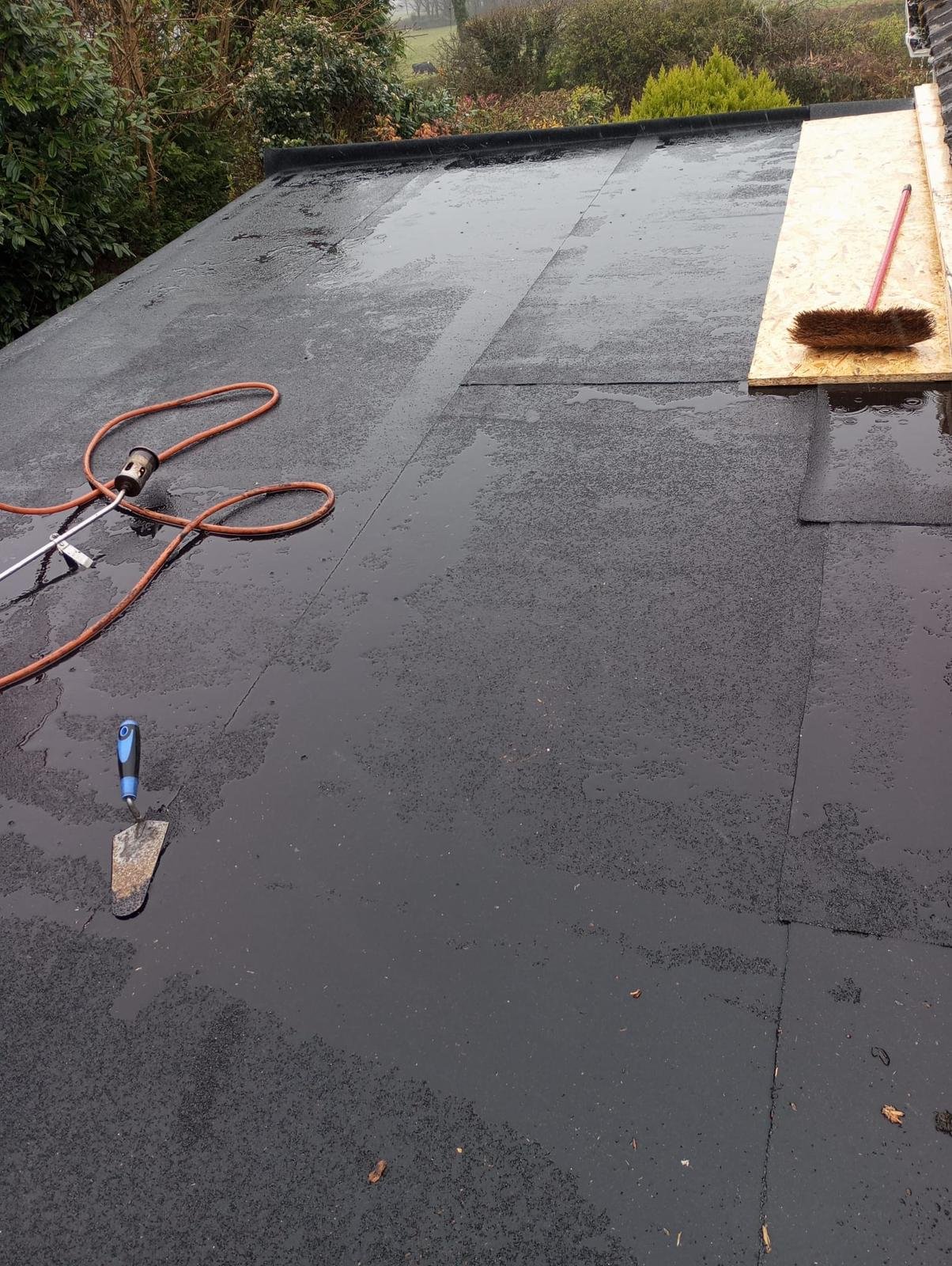 Flat roof project